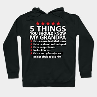 5 things you should know about my grandpa Hoodie